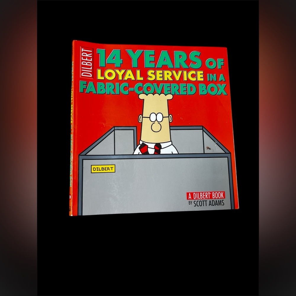 Dilbert Comic Book with Colorful Cover